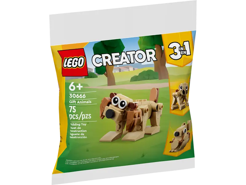 LEGO - 30666 - Creator - Gift Animals (DOG) - K