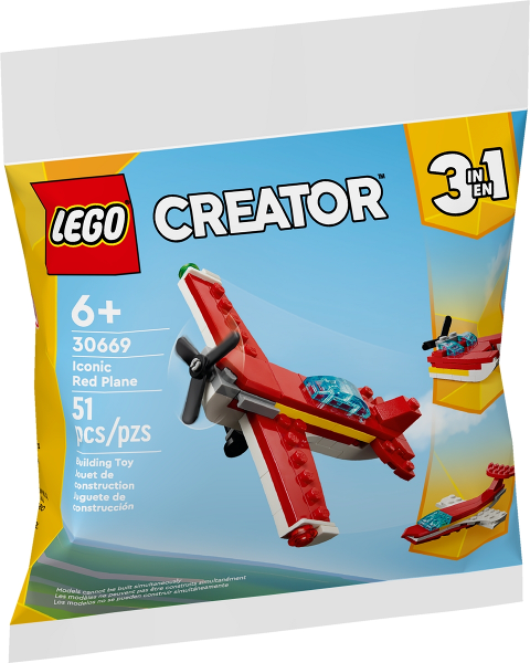 LEGO - 30669 - Creator - Iconic Red Plane