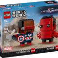 LEGO - 0 - 40668 -BrickHeadz - Captain America & Red Hulk Figures - Kx1