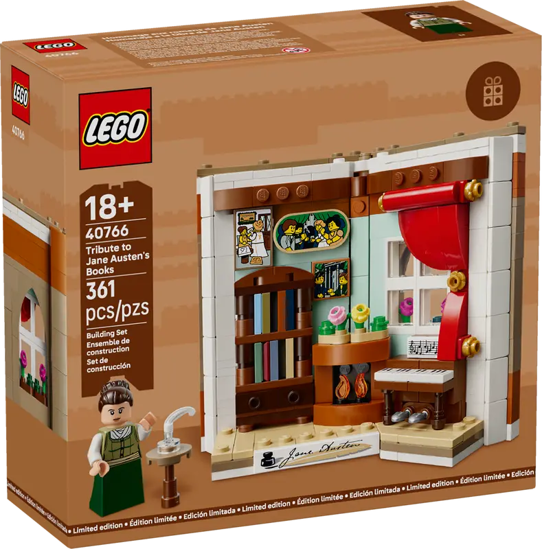 LEGO - 40766 - Promo - Tribute to Jane Austen's Books - H