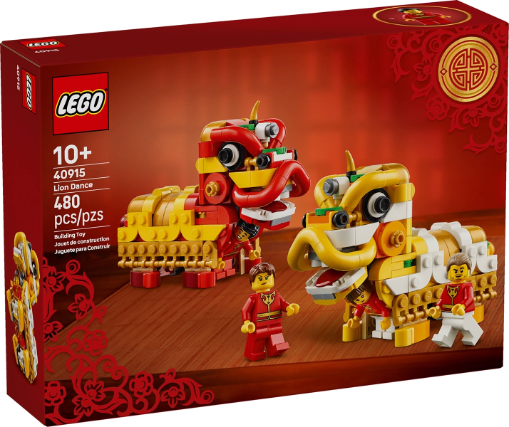 LEGO - 40915 - Promo - Chinese Traditional Festivals - Lion Dance - H