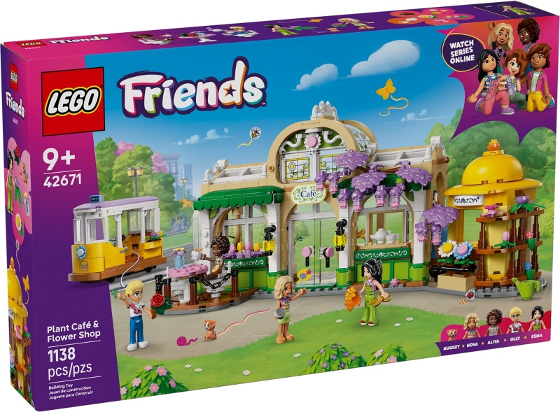 LEGO - 42671 - Friends - Plant Café & Flower Shop