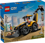 LEGO - 60480 - City - Yellow Backhoe Loader