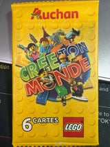 cartes de jeu CRÉE TON MONDE (Auchan)