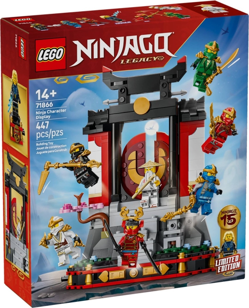 LEGO - 71866 - Ninjago - Ninja Character Display 15th Anniversary- H