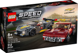LEGO - 76903 - Speed Champions - Chevrolet Corvette C8.R Race Car and 1969 Chevrolet Corvette - H