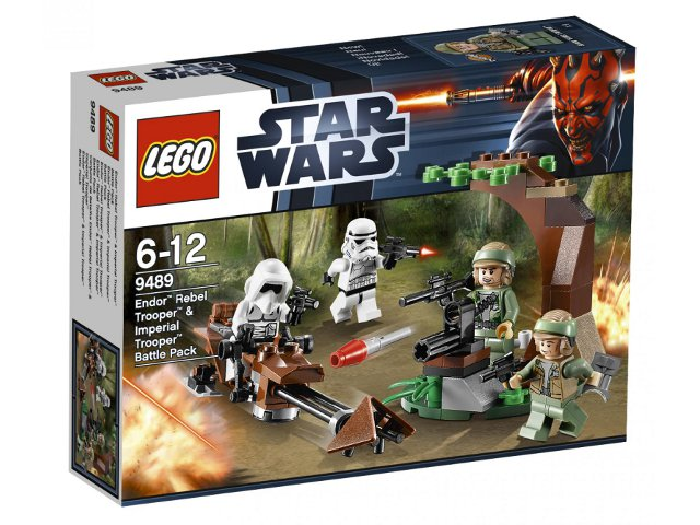 LEGO - 0 - 9489 - Star Wars - Endor Rebel Trooper & Imperial Trooper Battle Pack