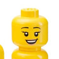 LEGO - Marchandises - Tête de Rangement fille lièvre rose - Petite
