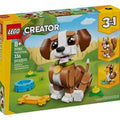 Creator 3-in-1 #31382 Cute Animals: Playful Puppy Dog