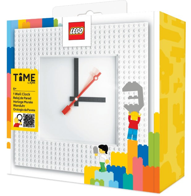 LEGO - 5010226 - Autres - Horloge murale MOC (Ma Propre Création) – Blanche
